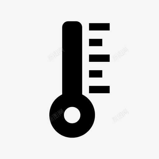 温度摄氏度冷图标svg_新图网 https://ixintu.com 冷 天气 摄氏度 温度 温度计 热