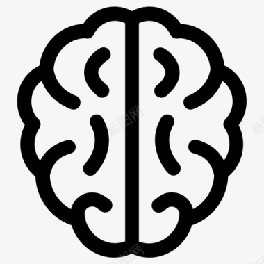 大脑智力思维图标图标