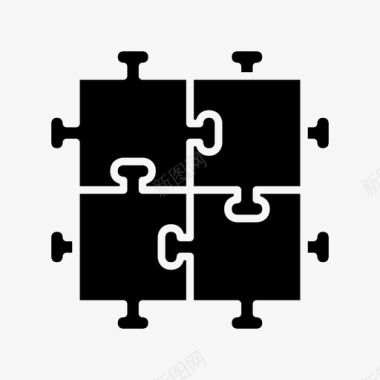 集成搜索引擎优化字形图标图标