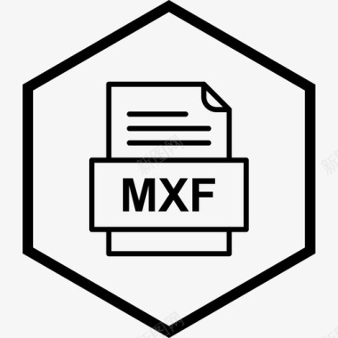 mxf文件文件文件类型格式图标图标