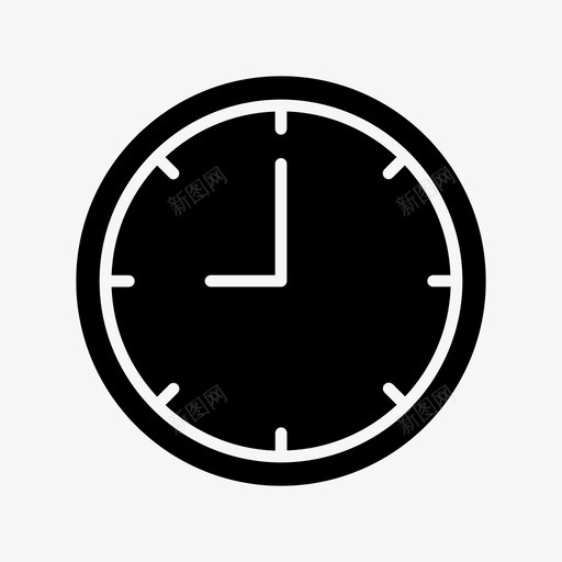 时钟闹钟截止日期图标svg_新图网 https://ixintu.com 截止日期 时钟 时间 网页设计字形样式 计时器 闹钟
