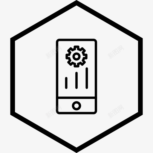 移动营销编程设置图标svg_新图网 https://ixintu.com 优化 搜索引擎 移动 编程 营销 设置