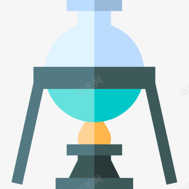 18号实验室平底烧瓶图标图标