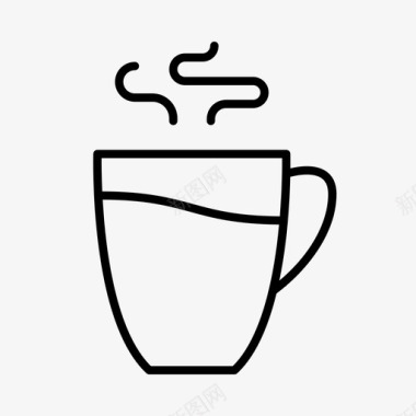 咖啡杯饮料热巧克力图标图标