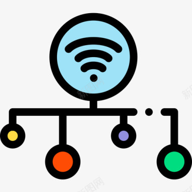 图表smarthome线性颜色图标图标