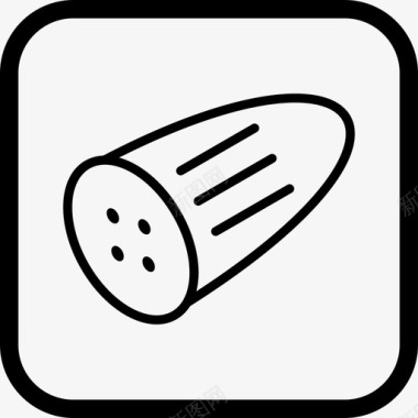 黄瓜食物沙拉图标图标