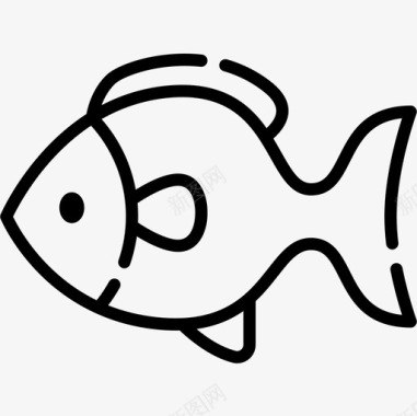 鱼动物55直系图标图标