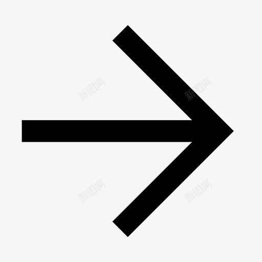 右箭头方向移动图标svg_新图网 https://ixintu.com 右箭头 导航 方向 清晰的图标集 移动