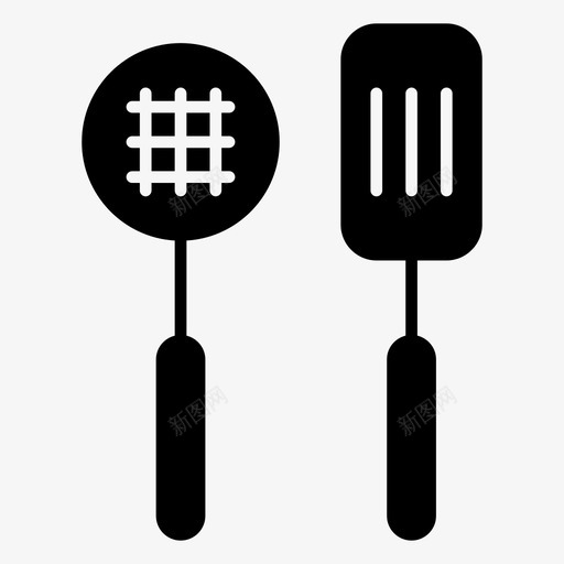 厨房用具厨师烹饪图标svg_新图网 https://ixintu.com 厨师 厨房用具 烹饪 餐厅