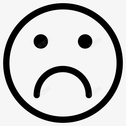 坏表情表情情绪图标svg_新图网 https://ixintu.com 微笑 情绪 笑脸 表情