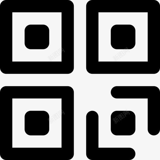 二维码数据价格图标svg_新图网 https://ixintu.com 二维码 价格 媒体概要 扫描 数据