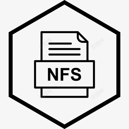 nfs文件文件文件类型格式图标svg_新图网 https://ixintu.com 41个文件格式 nfs文件文件 文件类型 格式