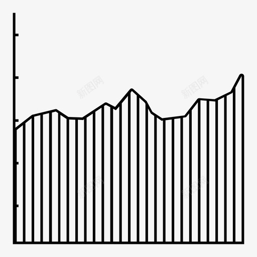 面积图数据可视化折线图图标svg_新图网 https://ixintu.com 可视化 折线 数据 简单 线图 面积图