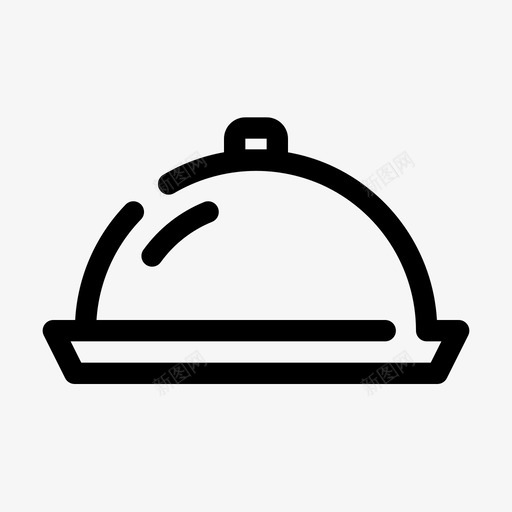 服务盖厨师抹布图标svg_新图网 https://ixintu.com 厨师 厨房 厨房用具 抹布 服务 食品