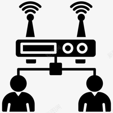 wifi管理员wifi热点wifi调制解调器图标图标