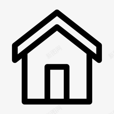 家建筑物庄园图标图标