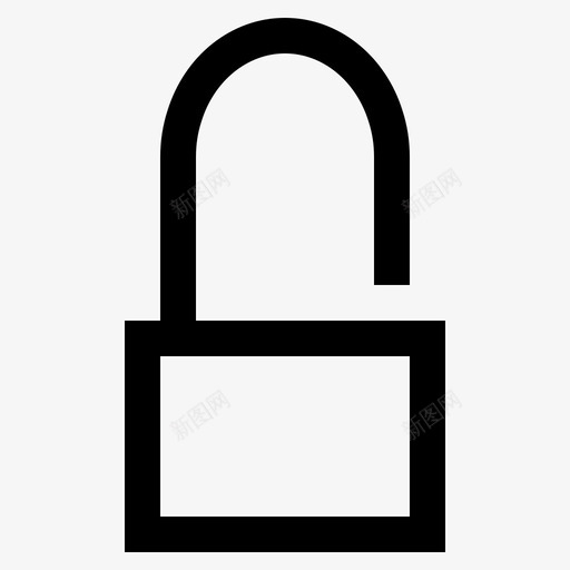 打开挂锁钥匙隐私图标svg_新图网 https://ixintu.com 保险箱 打开 挂锁 钥匙 隐私