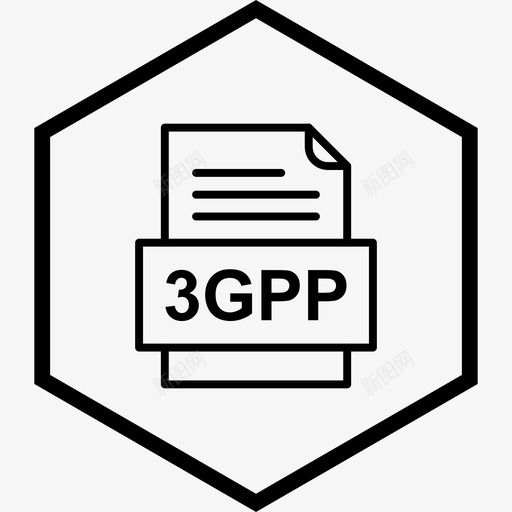 3gpp文件文件文件类型格式图标svg_新图网 https://ixintu.com 3gpp 41种 文件 格式 类型