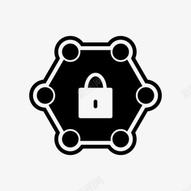受保护网络锁定密码保护图标图标
