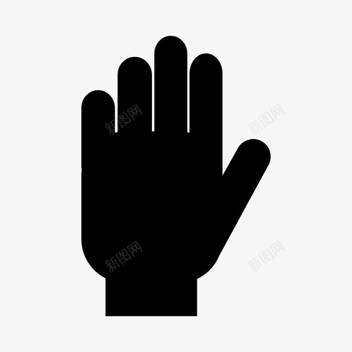 手掌手符号手的动作图标svg_新图网 https://ixintu.com 手掌 手的动作 手符号