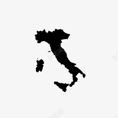 意大利国家图标图标