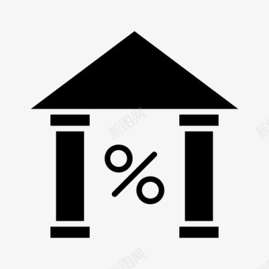 公司公寓折扣图标图标