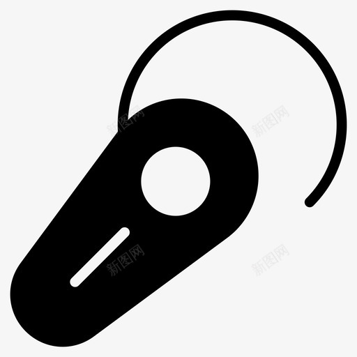 蓝牙耳机音频小工具图标svg_新图网 https://ixintu.com 多媒体线符号 小工具 蓝牙耳机 音乐 音频