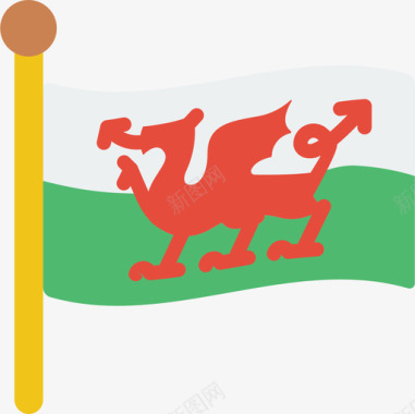 威尔士英国5图标图标