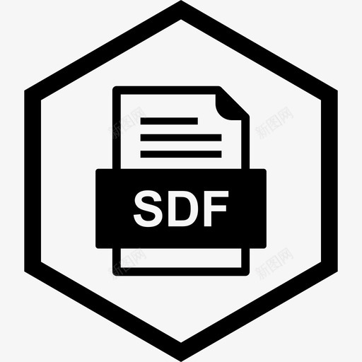 sdf文件文件文件类型格式图标svg_新图网 https://ixintu.com 41种 sdf 文件 格式 类型