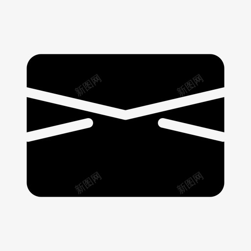 留言聊天信封图标svg_新图网 https://ixintu.com 信件 信封 留言 聊天