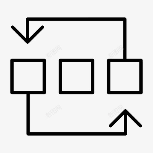 交换洗牌技术图标svg_新图网 https://ixintu.com 交换 技术 洗牌