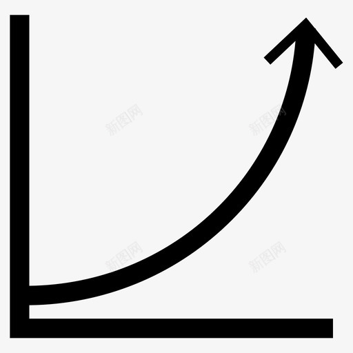 复利增长增长率图标svg_新图网 https://ixintu.com 增长 增长率 复利