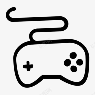 游戏机电子游戏控制器图标图标