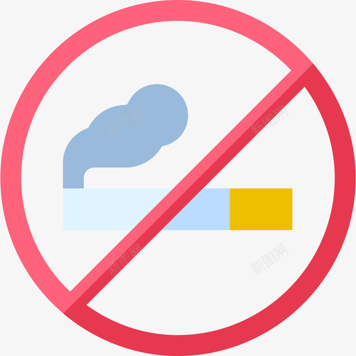 禁止吸烟健康9公寓图标svg_新图网 https://ixintu.com 健康 公寓 吸烟 禁止