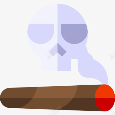 戒烟戒烟6平淡图标图标