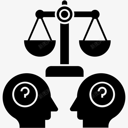 法庭公平正义图标svg_新图网 https://ixintu.com 公平 听证 图标 字形 文件 概念 正义 法庭 法律
