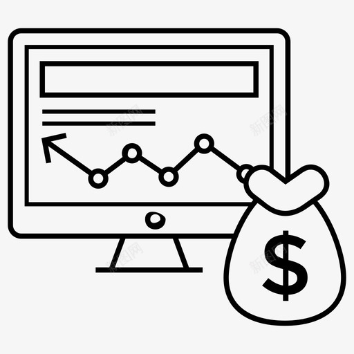 财务分析财务业绩财务报告图标svg_新图网 https://ixintu.com 一套 向量 商业 增长 报告 案例 白皮书 研究 统计 财务 财务分析