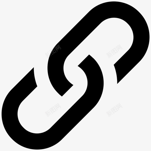 链接附加附件图标svg_新图网 https://ixintu.com web 公共 图标 文件 链接 附件 附加