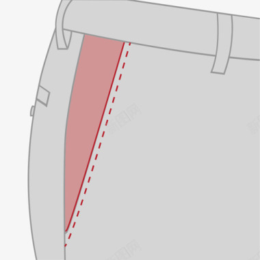 斜插袋压线 (2)图标