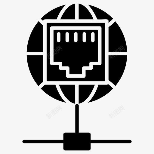 共享网络数据共享全球网络图标svg_新图网 https://ixintu.com 一组广告 信息共享 全球技术 全球网络 共享网络 数据共享 通信和网络字形矢量图标