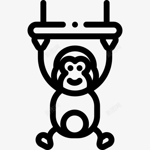 猴子马戏团46直系图标svg_新图网 https://ixintu.com 猴子 直系 马戏团46