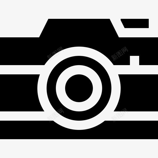 相机生日102已填充图标svg_新图网 https://ixintu.com 填充 生日 相机