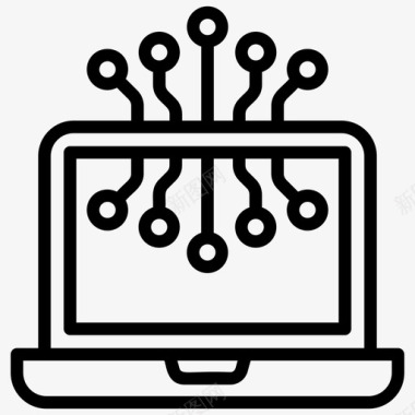 网络共享笔记本电脑网络网络连接图标图标