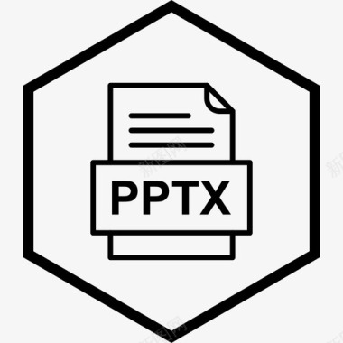 pptx文件文件文件类型格式图标图标