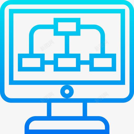 数据数据和网络管理2梯度图标svg_新图网 https://ixintu.com 数据 梯度 网络管理