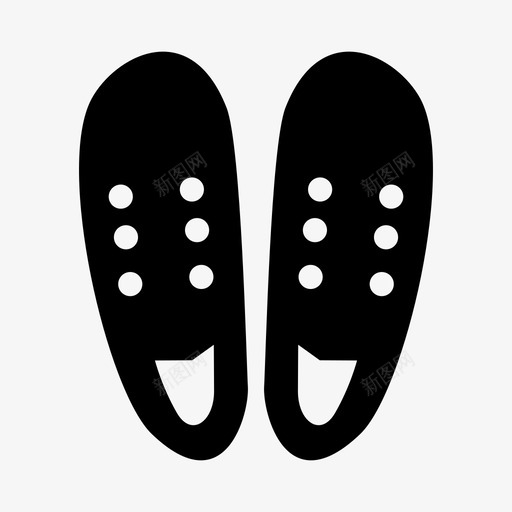 鞋衣服时装图标svg_新图网 https://ixintu.com 时装 款式 衣服 鞋 鞋类