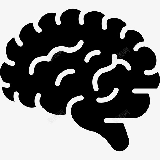 人脑头脑风暴创造力图标svg_新图网 https://ixintu.com 人脑 创造力 头脑风暴 心理学 记忆力