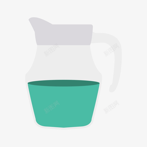 水壶食品和饮料29扁平图标svg_新图网 https://ixintu.com 扁平 水壶 食品 饮料