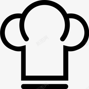 餐厅厨师美食图标图标
