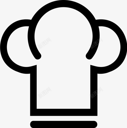 餐厅厨师美食图标svg_新图网 https://ixintu.com 健康食品 厨师 美食 餐厅